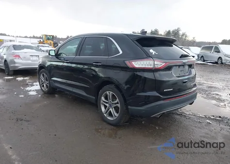 2017 Ford Edge Titanium from USA, damaged, VIN 2FMPK4K91HBB98380